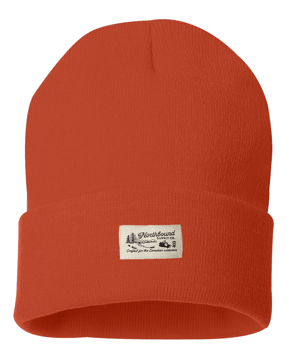 Orange Knit Beanie