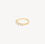 Load image into Gallery viewer, HILLBERG &amp; BERK Pearl Eternity Ring
