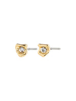 Load image into Gallery viewer, PILGRIM Dune Crystal Stud Earrings
