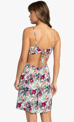 Load image into Gallery viewer, ROXY Riviera Nights Tie Back Mini Dress
