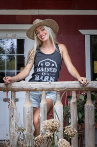 NORTHBOUND Raised In A Barn Racerback Tank