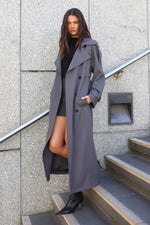 Load image into Gallery viewer, MADISON THE LABEL Rhodes Trench Jacket
