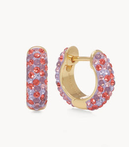 HILLBERG & BERK Sparkle Hoop Earring - SMOOCH