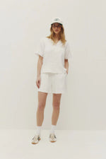 Load image into Gallery viewer, KUWALLA Lace Linen Shorts
