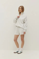 Load image into Gallery viewer, KUWALLA Bailey Waffle Zip Up Sweatshirt
