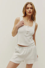Load image into Gallery viewer, KUWALLA Tyla Waffle Shorts
