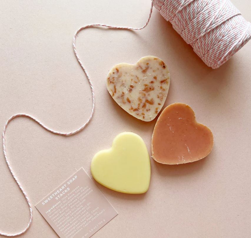 SOAK Sweetheart Soap Stacks