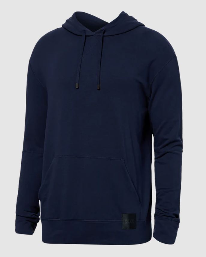 SAXX 3Six Five Lounge Hoodie Maritime Blue