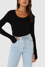 Load image into Gallery viewer, MADISON Sinclaire Long Sleeve Top
