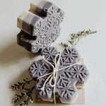 Load image into Gallery viewer, SOAK Snowflake Soap Bar
