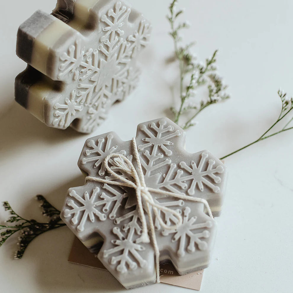 SOAK Snowflake Soap Bar