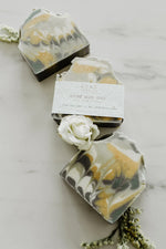 Load image into Gallery viewer, SOAK Stone Moss Soap Bar
