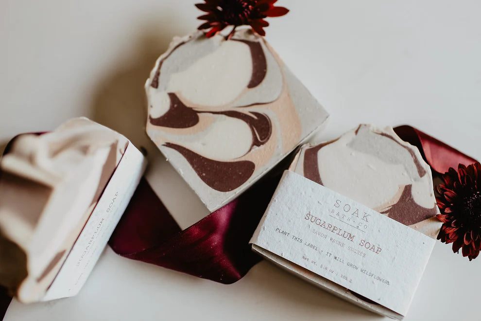 Sugarplum soap bar
