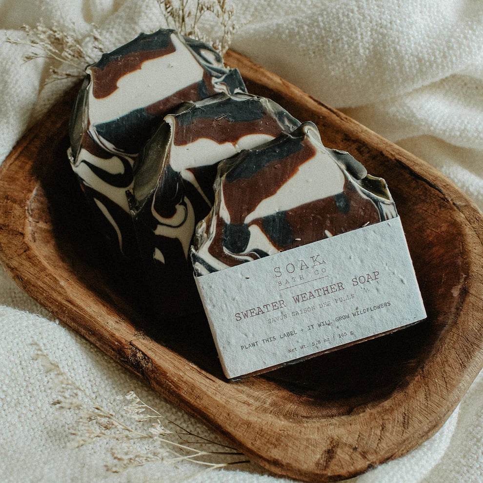 SOAK Sweater Weather Soap Bar