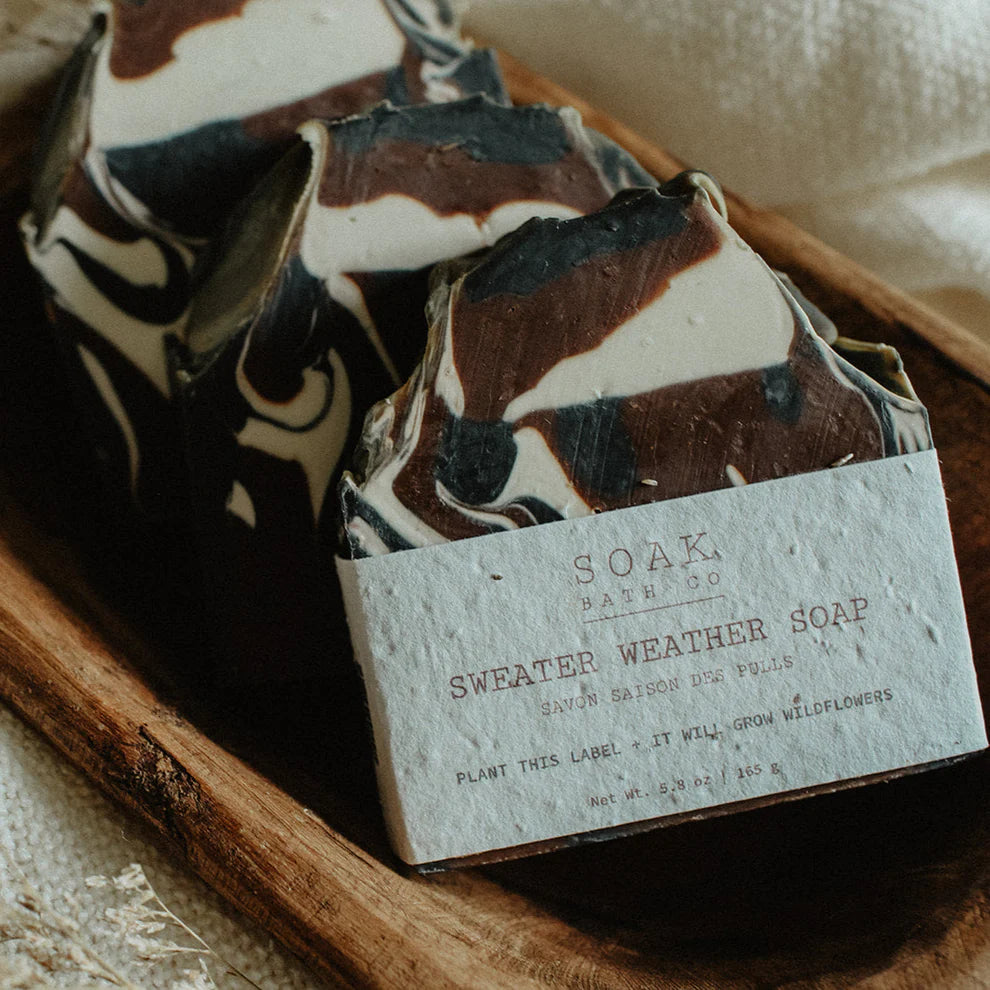 SOAK Sweater Weather Soap Bar