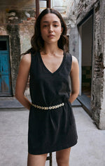 Load image into Gallery viewer, ZSUPPLY Sloane V-Neck Mini Dress
