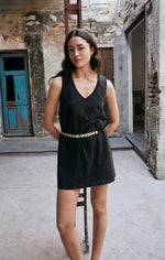 Load image into Gallery viewer, ZSUPPLY Sloane V-Neck Mini Dress
