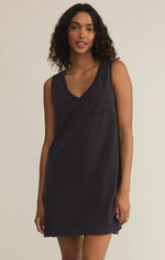 Load image into Gallery viewer, ZSUPPLY Sloane V-Neck Mini Dress
