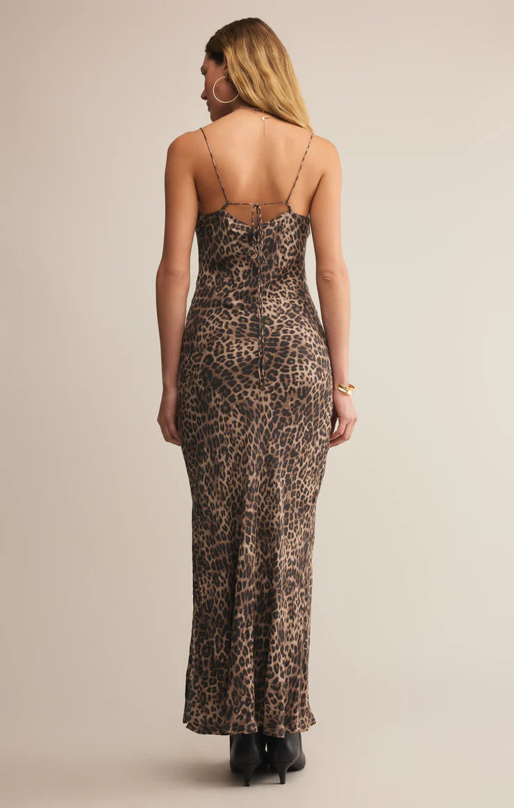 ZSUPPLY Cielo Leopard Midi Dress