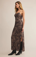 Load image into Gallery viewer, ZSUPPLY Cielo Leopard Midi Dress

