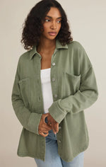 Load image into Gallery viewer, ZSUPPLY All Day Knit Denim Jacket
