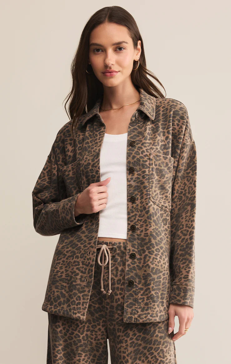 ZSUPPLY All Day Leopard Jacket