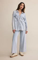 Load image into Gallery viewer, ZSUPPLY All Day Knit Denim Jacket
