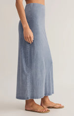 Load image into Gallery viewer, ZSUPPLY Gail Jersey Denim Midi Skirt
