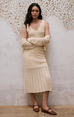Load image into Gallery viewer, ZSUPPLY Soria Crochet Skirt
