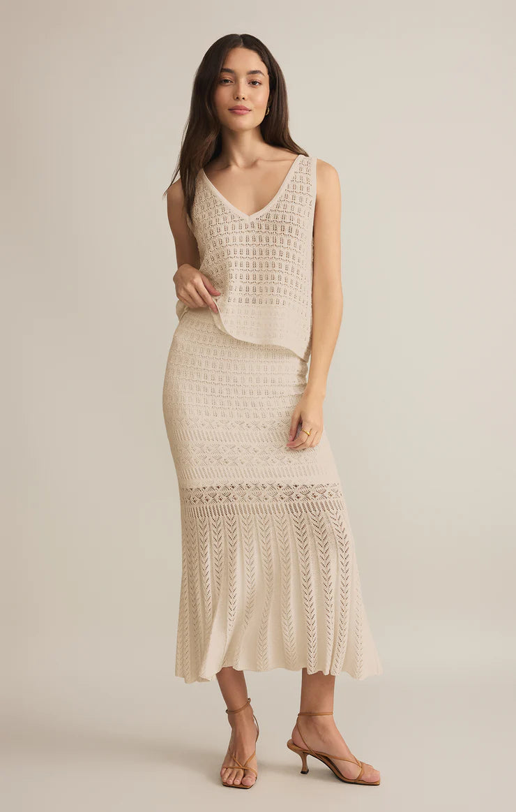 ZSUPPLY Soria Crochet Skirt