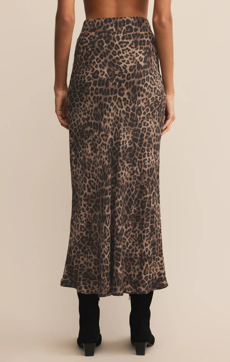 ZSUPPLY Izabel Leopard Skirt