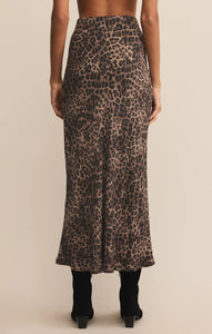 ZSUPPLY Izabel Leopard Skirt