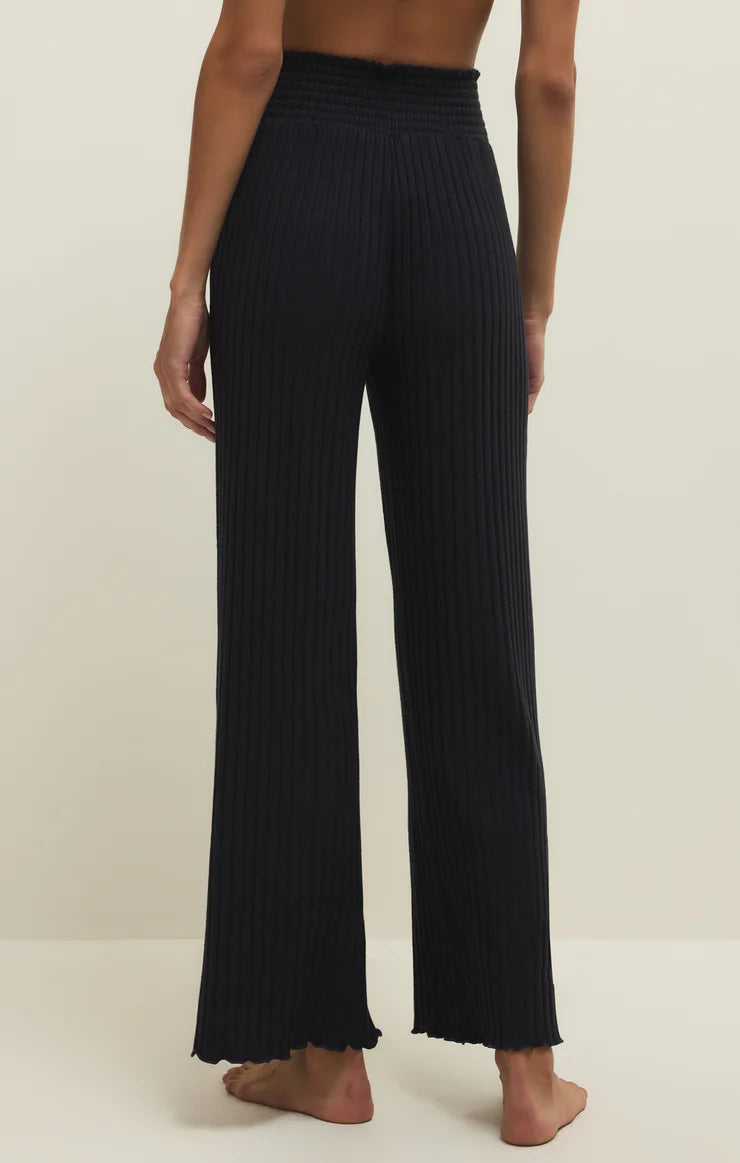 ZSUPPLY Dawn Smocked Silky Rib Pant