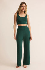 Load image into Gallery viewer, ZSUPPLY Dawn Smocked Silky Rib Pant

