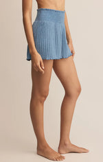 Load image into Gallery viewer, ZSUPPLY Dawn Smocked Rib Short
