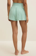 Load image into Gallery viewer, ZSUPPLY Dawn Smocked Brushed Jersey Shorts
