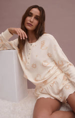 Load image into Gallery viewer, ZSUPPLY Western Henley Long Sleeve Top
