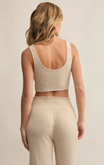 Load image into Gallery viewer, ZSUPPLY Zoe Rib Tank Bra
