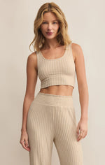 Load image into Gallery viewer, ZSUPPLY Zoe Rib Tank Bra
