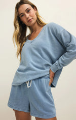 Load image into Gallery viewer, ZSUPPLY Hunter Knit Denim Short

