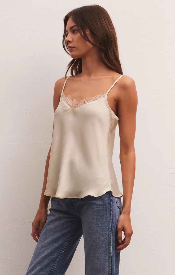 ZSUPPLY Perla Lace Trim Cami