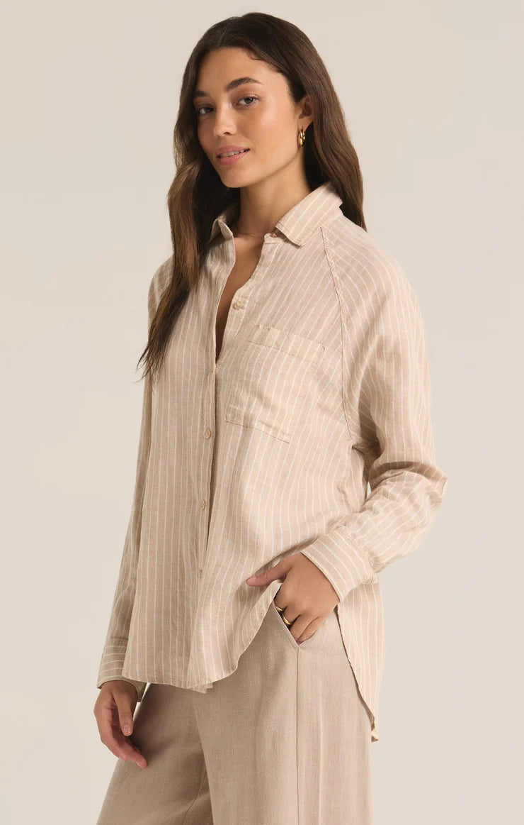 ZSUPPLY The Perfect Linen Top