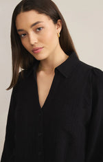 Load image into Gallery viewer, ZSUPPLY Campo Button Up Gauze Top
