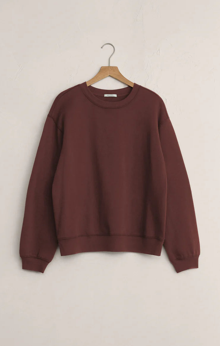 ZSUPPLY Boyfriend Cotton Sweatshirt