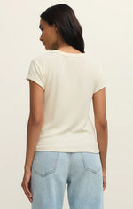 Load image into Gallery viewer, ZSUPPLY Renae Rib Short Sleeve Top
