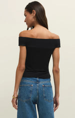 Load image into Gallery viewer, ZSUPPLY Second Skin Off Shoulder Top
