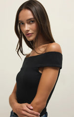 Load image into Gallery viewer, ZSUPPLY Second Skin Off Shoulder Top
