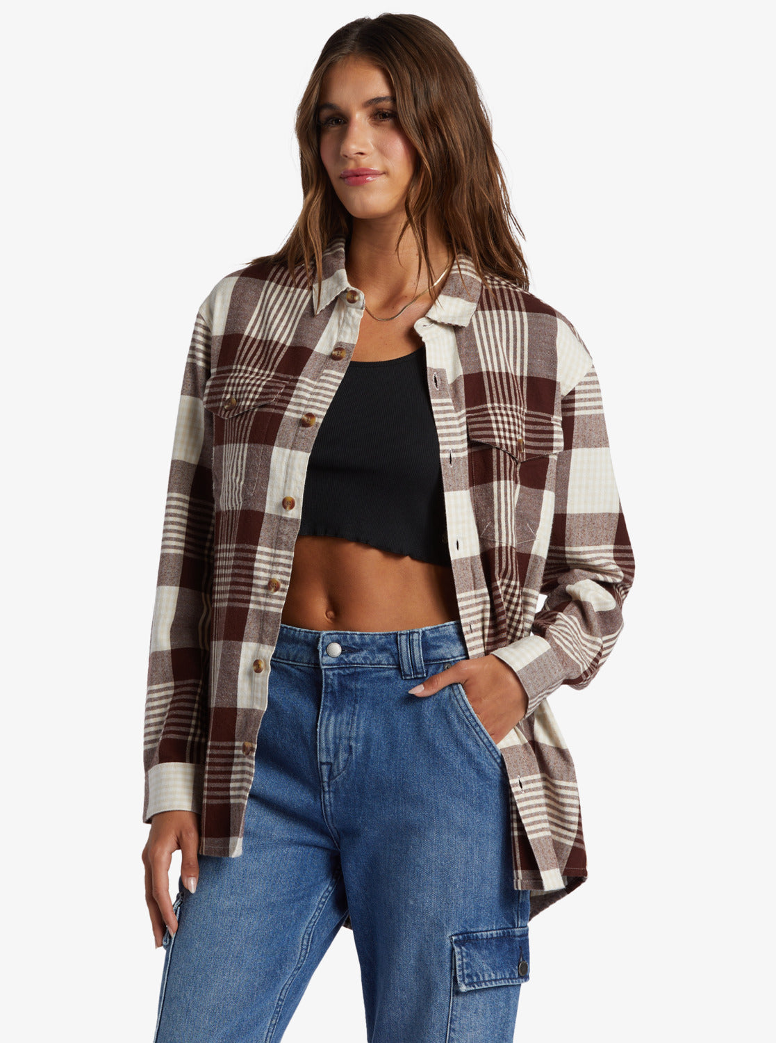 ROXY Let It Go Flannel