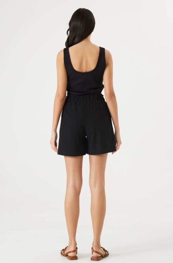 GARCIA Ribbed Henley Cami