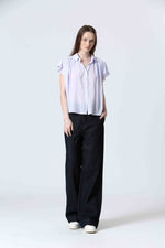 Load image into Gallery viewer, SEE U SOON Ruffle Sleeve Blouse
